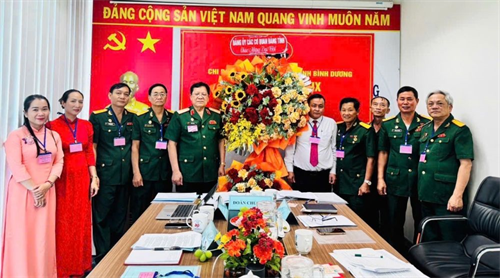 Đại hội chi bộ Hội Cựu chiến binh tỉnh Bình Dương nhiệm kỳ 2025-2030