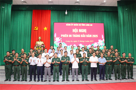 ​Đảng ủy Quân sự tỉnh Long An: Nâng cao hiệu quả công tác quốc phòng, quân sự địa phương