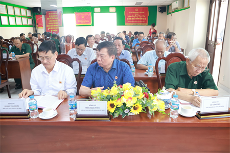 Cụm thi đua 10, Hội Cựu chiến binh Việt Nam sơ kết phong trào thi đua yêu nước “Cựu chiến binh gương mẫu” năm 2025