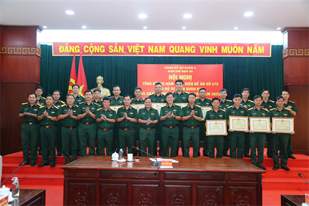 Đảng ủy Sư đoàn 5 tổ chức tổng kết 5 năm thực hiện Đề án 473 của Bộ Tư lệnh Quân khu
