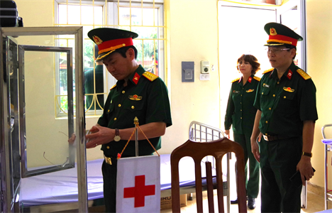 Tổng cục Hậu cần - Kỹ thuật kiểm tra các lực lượng Quân khu 7 thực hiện nhiệm vụ A80