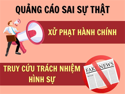 Người quảng cáo sản phẩm sai sự thật trên mạng xã hội thì bị xử lý như thế nào theo quy định pháp luật?