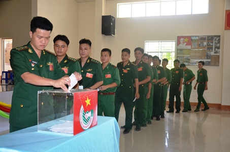 Bộ đội Biên phòng tỉnh Long An tổ chức thành công Đại hội đại biểu Đoàn TNCS Hồ Chí Minh lần thứ X, giai đoạn 2017 - 2022