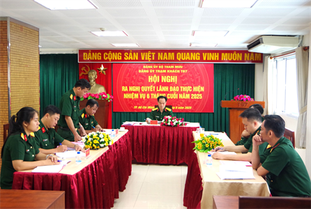 Trạm khách T67 quyết tâm hoàn thành xuất sắc nhiệm vụ 6 tháng cuối năm