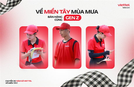 Về miền Tây bán hàng mùa mưa cùng gen Z Viettel