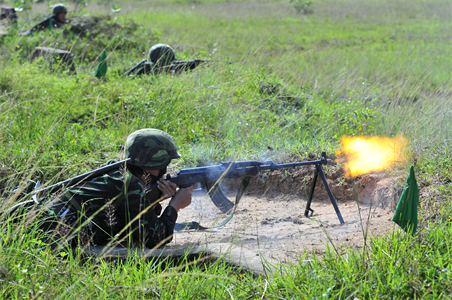 ​Trung đoàn Gia Định hoàn thành diễn tập cấp trung đội