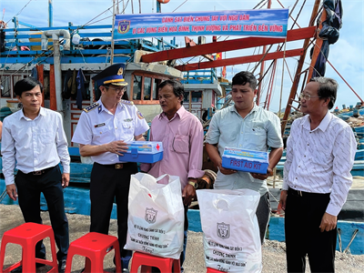 Bộ Tư lệnh Vùng Cảnh sát biển 3 đẩy mạnh phong trào “Dân vận khéo”