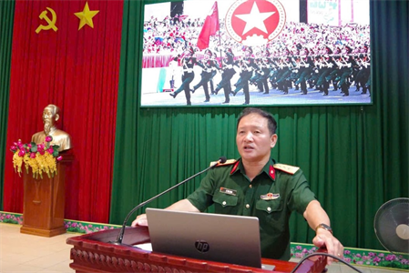 Sư đoàn 9, Quân đoàn 34 tổ chức tuyên truyền, giáo dục pháp luật năm 2025