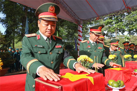 Lễ viếng, truy điệu và an táng 172 hài cốt liệt sĩ tại tỉnh Tây Ninh