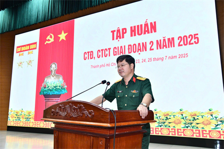 Sư đoàn 9, Quân đoàn 34 tập huấn công tác Đảng, công tác chính trị