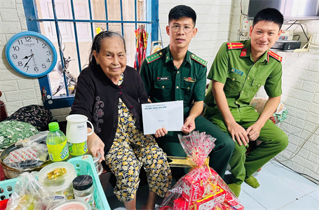 Bộ đội Biên phòng tỉnh Lâm Đồng với hoạt động "Đền ơn đáp nghĩa"