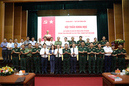 Lực lượng vũ trang Quân khu 7 là nòng cốt trong xây dựng nền quốc phòng toàn dân trên địa bàn