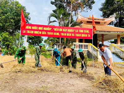 Trung đoàn 5, Sư đoàn 5 hoàn thành tốt nhiệm vụ hành quân dã ngoại làm công tác dân vận đợt 1 năm 2025
