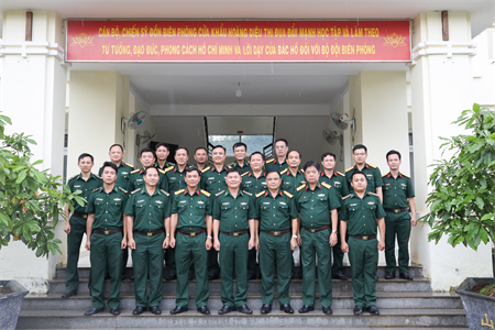 Nắm tình hình thực hiện nhiệm vụ tại Ban Chỉ huy Phòng thủ khu vực 3 – Đồng Xoài