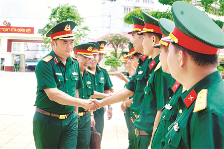 LLVT Quân khu 7 - nòng cốt xây dựng nền quốc phòng toàn dân trên địa bàn