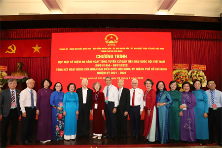 Tổng kết hoạt động của Đoàn Đại biểu Quốc hội (ĐBQH) khóa XV TPHCM, nhiệm kỳ 2021 – 2026.