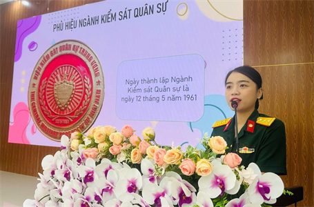 Viện Kiểm sát Quân sự khu vực 73 tuyên truyền, phổ biến giáo dục pháp luật cho cán bộ, chiến sĩ Trung đoàn Minh Đạm