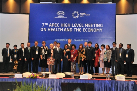Hội nghị quan chức cao cấp APEC lần 3 (SOM 3):
Khai mạc cuộc họp lần thứ 7 về Y tế và Kinh tế