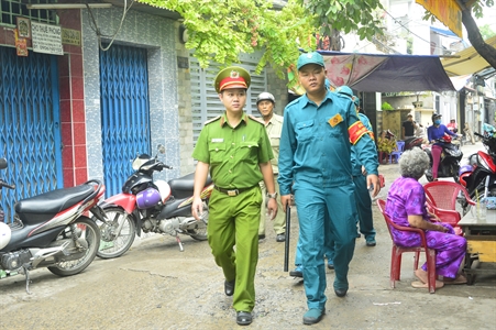 TP.HCM: Xây dựng hình ảnh đẹp của chiến sĩ sao vuông