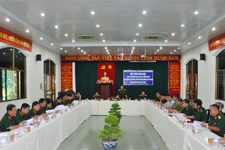 Hội thảo nâng cao chất lượng diễn tập phòng thủ quận - huyện trên địa bàn TP.HCM