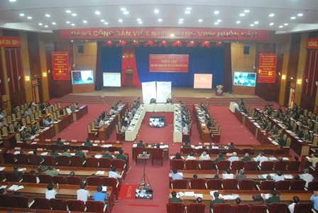 Tây Ninh diễn tập khu vực phòng thủ 2017