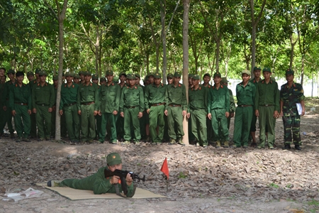 Trung đoàn bộ binh 174, Bộ CHQS tỉnh Tây Ninh
Làm tốt công tác huấn luyện Dự bị động viên