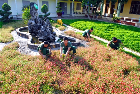 Ban CHQS huyện Tân Hưng, tỉnh Long An
Điển hình trong xây dựng môi trường văn hóa