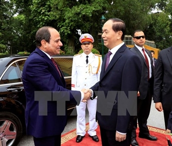Tổng thống Ai Cập Abdel Fattah El Sisi kết thúc chuyến thăm cấp Nhà nước tới Việt Nam