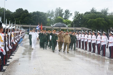 Đoàn đại biểu Quân sự cấp cao Việt Nam thăm chính thức Cu-ba