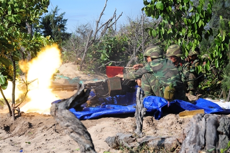 Bảo đảm kỹ thuật quân khí cho diễn tập bắn đạn thật