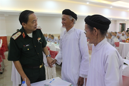 Trung tướng Phạm Văn Dỹ thông tin thời sự tại Đồng Nai