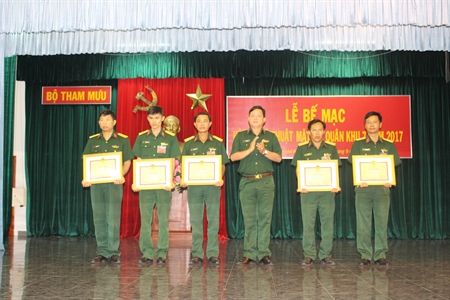 Bế mạc Hội thi kỹ thuật mật mã Quân khu 7