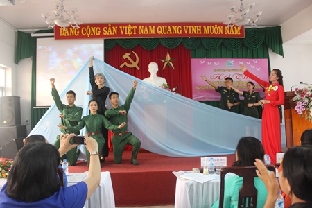 Hội phụ nữ cơ sở LLVT Đồng Nai đạt giải nhất hội thi