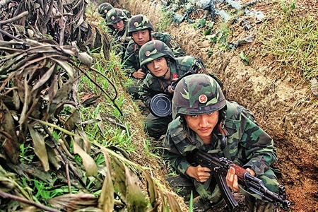 Trung đoàn Gia Định hoàn thành tốt diễn tập chiến thuật cấp đại đội