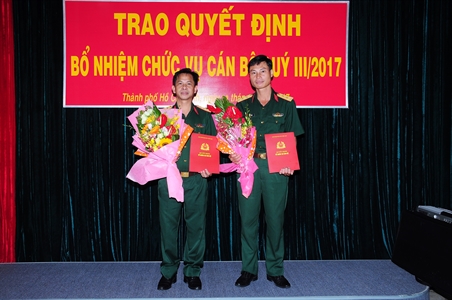 Bổ nhiệm Tổng biên tập, Phó Tổng biên tập Báo Quân khu 7