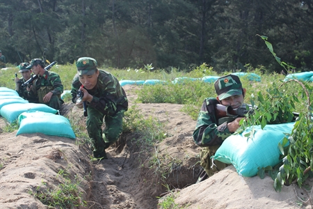 Tỉnh Bình Thuận: Hoàn thành diễn tập khu vực phòng thủ