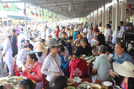 Hội Thánh Cao Đài Tòa Thánh Tây Ninh:
Đại Lễ hội Yến Diêu Trì Cung năm Đinh Dậu.