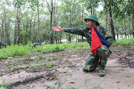 Trung  đoàn 271 (Sư đoàn 5, Quân kkhu 7): Đẩy mạnh huấn luyện chuyên sâu kỹ, chiến thuật