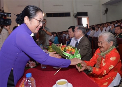 Họp mặt 50 năm Củ Chi được phong tặng danh hiệu “Đất thép thành đồng”