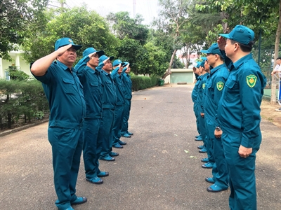 Lữ đoàn 171 Hải quân Vùng 2 hội thao tự vệ biển