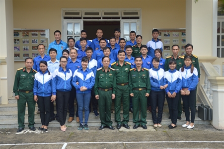 Đoàn Kinh tế Quốc phòng Lâm Đồng tổ chức Hội nghị sơ kết một năm hoạt động của đội  trí thức trẻ tình nguyện đợt 4 giai đoạn 2016 –2018