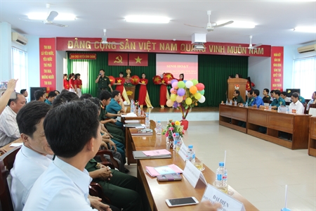 LLVT huyện Bình Chánh (TP.HCM): Tổ chức Ngày sinh hoạt chính trị, văn hóa tinh thần và Ngày pháp luật tháng 10/2017