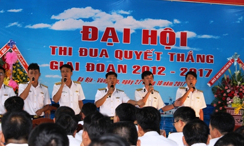 Lữ đoàn tàu săn ngầm 171 Vùng 2 Hải quân: Đại hội thi đua quyết thắng giai đoạn 2012-2017