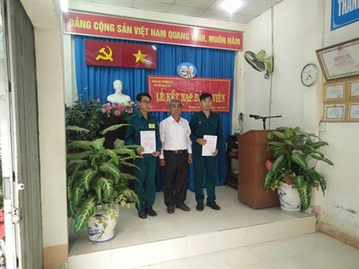 Phường 22, quận Bình Thạnh với công tác phát triển và cử đảng viên nhập ngũ