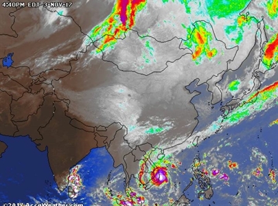Tin bão số 12 trên đất liền