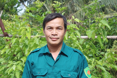 Người dân quân hết lòng vì công tác xã hội