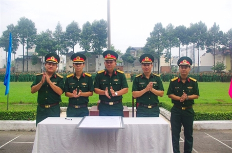 Trung đoàn Gia Định (Bộ Tư lệnh TP.HCM): Phát động đợt thi đua cao điểm “Viết tiếp chiến công, hiệp đồng quyết thắng”