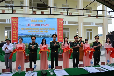 Khánh thành công trình kho xăng dầu dự trữ sẵn sàng chiến đấu huyện Phú Quý, tỉnh Bình Thuận