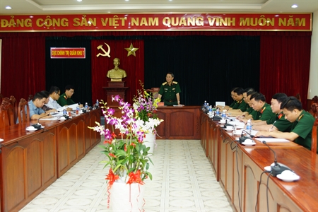 Cục Chính trị Quân khu 7 làm việc với Sở Văn hóa, Thể thao Thành phố Hồ Chí Minh