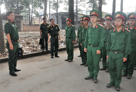 ​Bộ Tư lệnh Quân khu 7 kiểm tra Trường Quân sự Quân khu